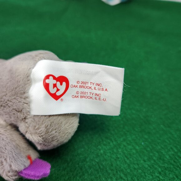 TY Beanie Baby Lot of 3 OLAF Keychain 4.5" Sully Teenie Beanie 3.5" Sage - Picture 4 of 13